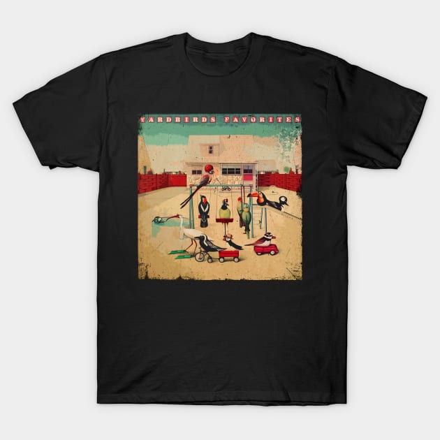 Jeff Beck's Guitar Magic Pay Tribute to the Innovations and Electrifying Solos of Yardbird on a Tee T-Shirt by Irwin Bradtke